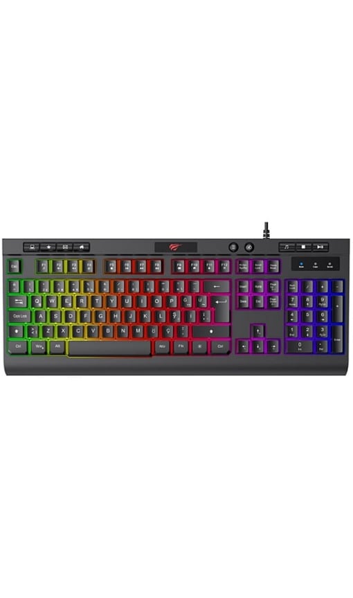 HAVIT KB883L RGB Mekanik Oyuncu Klavyesi Siyah