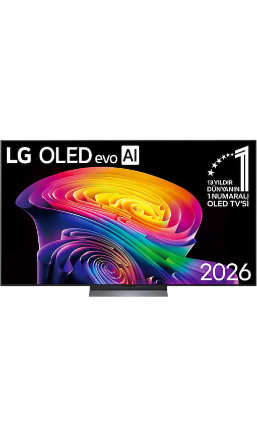 LG OLED65C64LA 65 inç 165 Ekran Uydu Alıcılı 4K Smart 144Hz AI Sihirli Kumanda webOS26 OLED evo TV