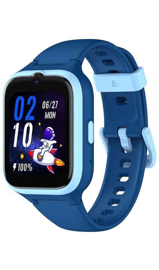 BUFF Watch Play 4.5G Sim Kartlı GPS Konum Takibi Görüntülü Görüşme Akıllı Çocuk Saati Mavi